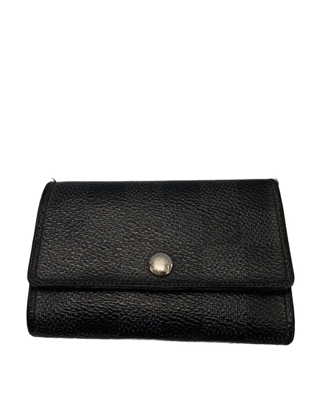 LOUIS VUITTON Multicles Graphite Black Leather Black